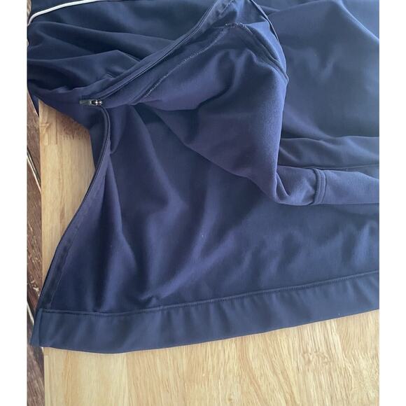 Nike Track Jacket Vintage 90s Y2K‎ Center Swoosh Pullover Side Zip Large - Picture 7 of 8